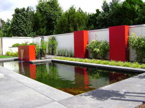 Fontaine en aluminium ou table d'eau en acier corten par So Garden -  So-Garden